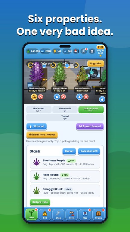 Grow room